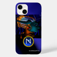 NEMES/HYPER ANDROID, Blue Science Fiction Monogram