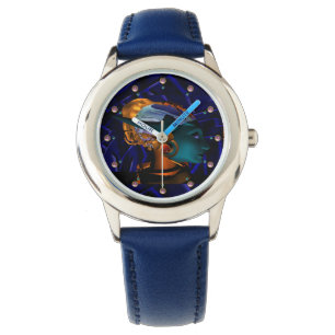 NEMES/HYPER ANDROID, Blue Science Fiction Sci-Fi Horloge