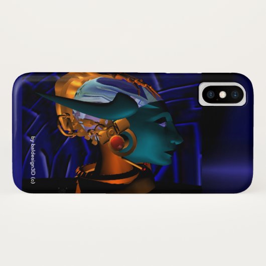 NEMES/HYPER ANDROID PORTRAIT Case-Mate iPhone CASE (Achterkant (horizontaal))