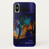 NEMES/HYPER ANDROID PORTRAIT Case-Mate iPhone CASE (Achterkant)