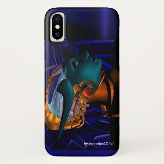 NEMES/HYPER ANDROID PORTRAIT Case-Mate iPhone CASE (Achterkant)