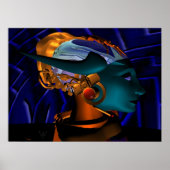 NEMES/HYPER ANDROID PORTRAIT, Science Fiction Poster (Voorkant)