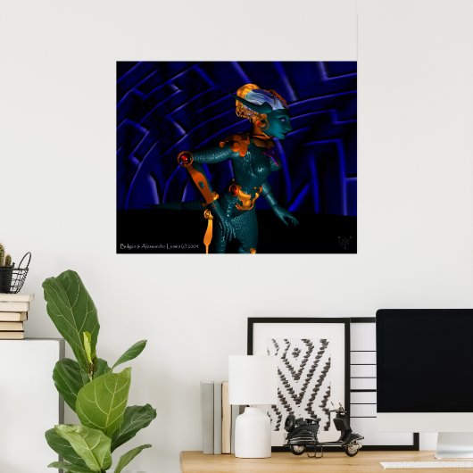 NEMES/HYPER ANDROID POSTER (Thuiskantoor)