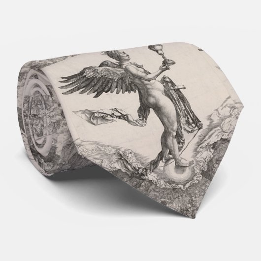 Nemesis, gegraveerd door Albrecht Durer Stropdas (Opgerold)
