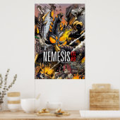 Nemesis - Poster de Kaiju - Art de Matt Frank (Cuisine)