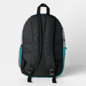 NEMESIS: The Super Ghost Backpack Bedrukte Rugzak (Achterkant)