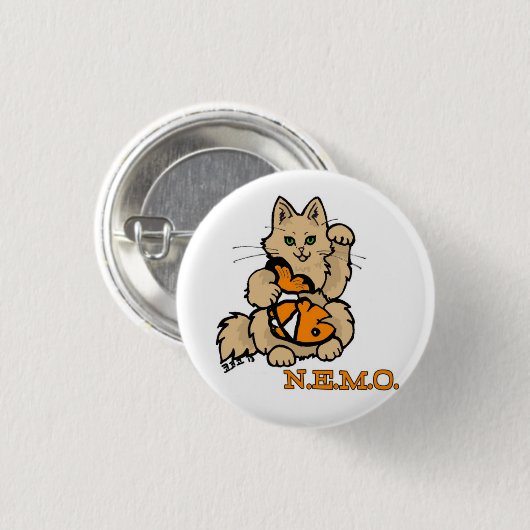 NEMO-Button Ronde Button 3,2 Cm (Voorkant /achterkant)