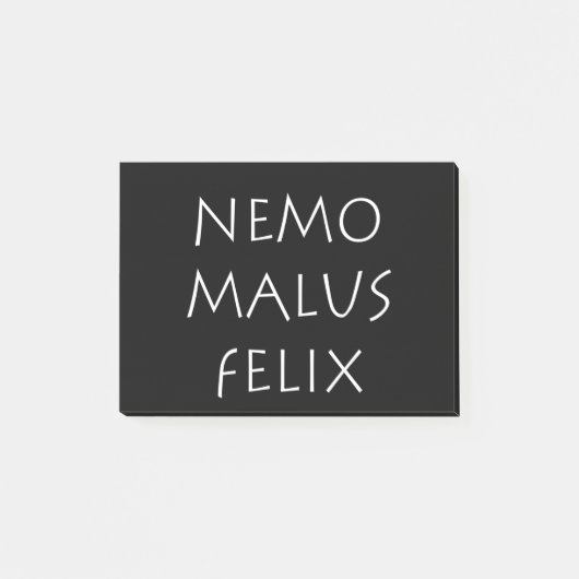Nemo malus felix post-it® notes (Voorkant)