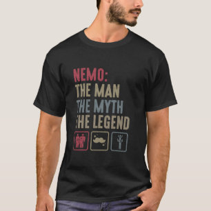 Nemo Opa Cadeaus Vaderdag Opa Pap T-shirt