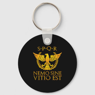 Nemo sine vitio est spar seneca citaat stoic sleutelhanger