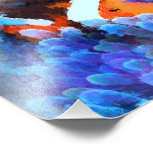 Nemo vinden - Abstracte onderwaterkunst Foto Afdruk (Hoek)