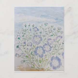 nemophila briefkaart
