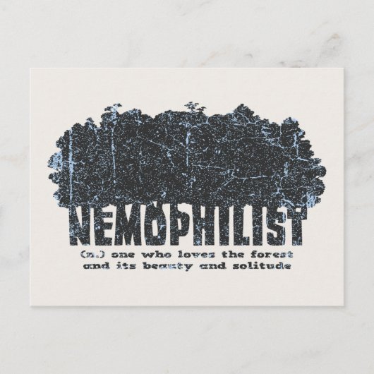 Nemophilist Briefkaart (Voorkant)