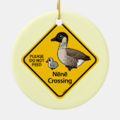 Nene Crossing Keramisch Ornament (Achterkant)