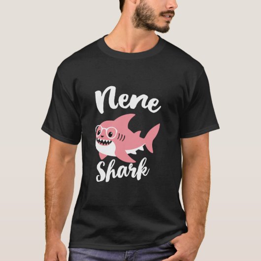Nene Shark Moederdag Oma Grappig T-shirt (Voorkant)