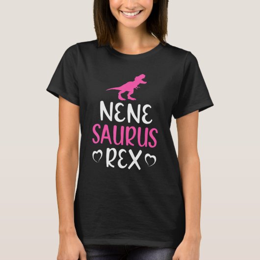 Nenesaurus Rex Dinosaur  Nene Saurus Family Matchi T-shirt (Voorkant)