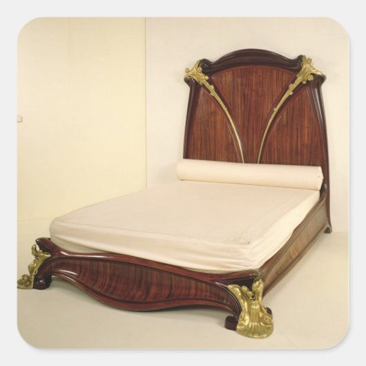 Nenuphar bed, 1905-09 vierkante sticker (Voorkant)