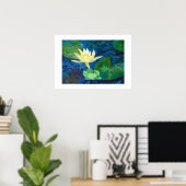 Nénuphar en fleur poster (Thuiskantoor)