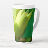Nénuphar jaune Latte Mug (Angle droit)