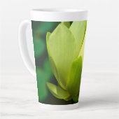 Nénuphar jaune Latte Mug (Angle gauche)