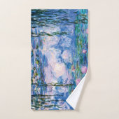 Nénuphars par Claude Monet (Serviette à main)