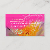 nénuphars Roses + tourbillons de nacre, om Carte d (Dos)