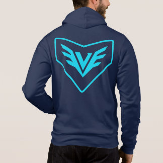 Neo Bushidō Crest Sweat - shirt à capuche - Cyan C
