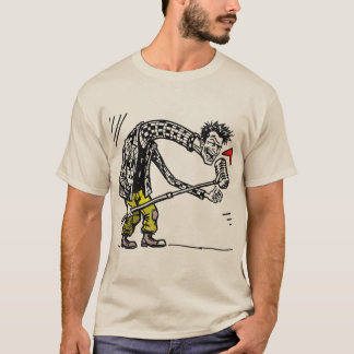Neo-Expressionistische Zang Kunst Illustratie Ontw T-shirt