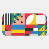 Neo Geometric Illustration. Geometrische vormen en Case-Mate iPhone Case (Achterkant (horizontaal))