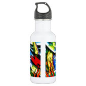 Neo Jap Dragon Tattoo Waterfles (Achterkant)