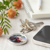 Neo-Klassieke Zimmer-sportcoupé Sleutelhanger (Zijkant)