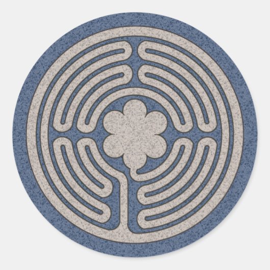 Neo middeleeuwse labyrint Stickers (Voorkant)