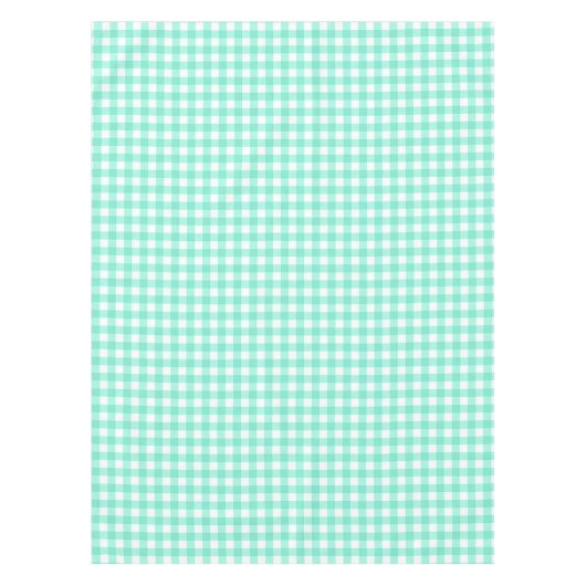 Neo Mint En vichy Chèques Motif Nappe (Devant)