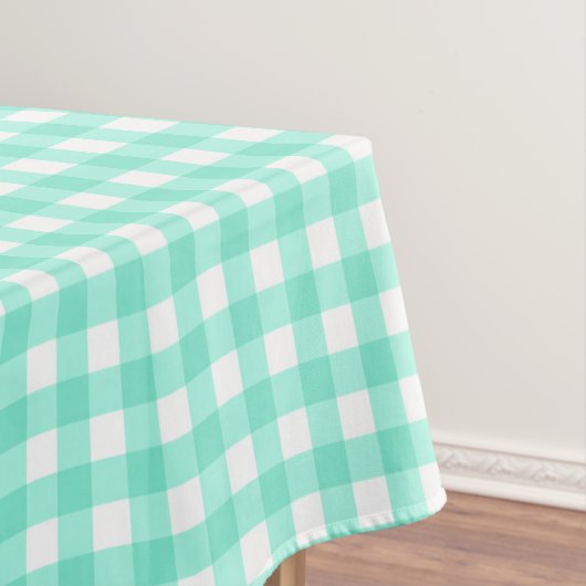 Neo Mint En vichy Chèques Motif Nappe (In Situ)