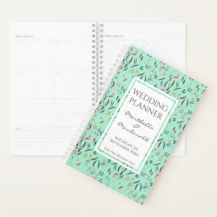 NEO MINT MARIAGE floral personnalisé