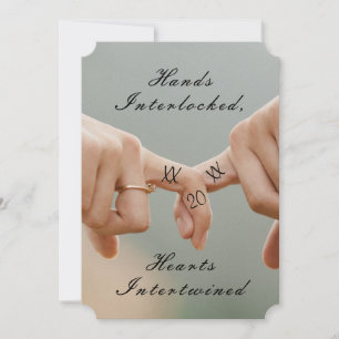 Neo-Mint Save the Date Claddagh Foto Lijst