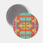 Neo Native Tribal Magneet (Voorkant / Achterkant)