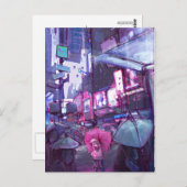 Neo New York Briefkaart (Voorkant / Achterkant)