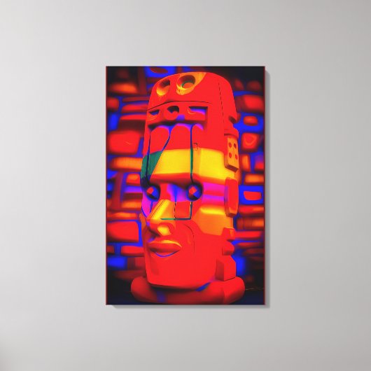 Neo-Polynesische Canvas Afdruk (Voorkant)