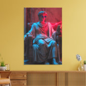 Neo-Romeinse remix Canvas Afdruk (Insitu (Woonkamer))