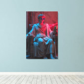 Neo-Romeinse remix Canvas Afdruk (Insitu (Houten vloer))