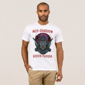 Neo-Shadow Execute Protocol T-Shirt - Cyberpunk (Devant entier)