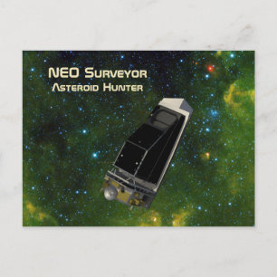 NEO Surveyor Asteroid Hunter Briefkaart