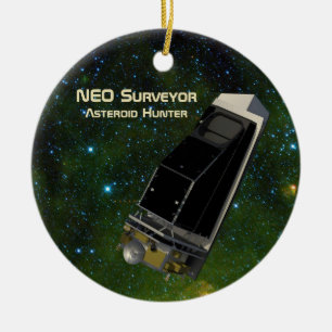 NEO Surveyor Asteroid Hunter Keramisch Ornament