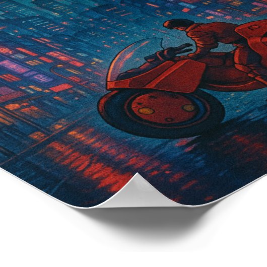 Neo-Tokyo Awaits Poster (Hoek)