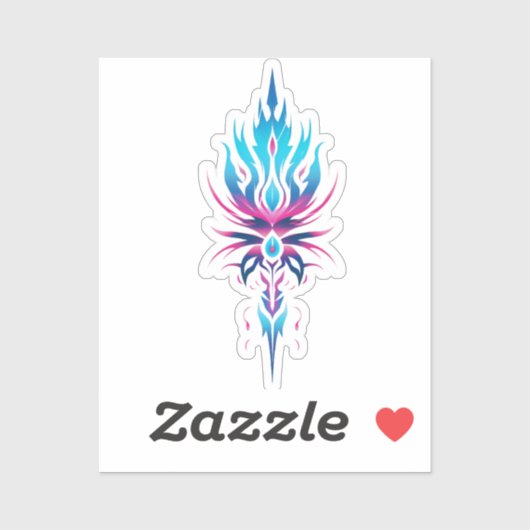Neo-Tribal Sigil Sticker (Vel)