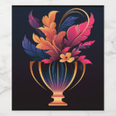 NEO VAAS #2 WIJN ETIKET (Enkel label)