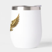 NeoAnkh | 3D Gold Eye of Horus & Winged Pyramid (Gauche)