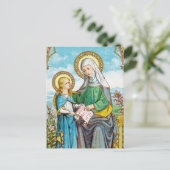 NeoGothic St. Anne en Young Mary (SAU 29) Briefkaart (Staand voorkant)