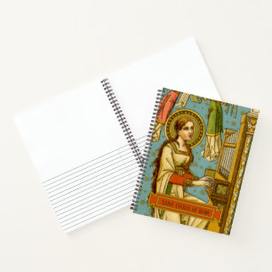 NeoGothic St. Cecilia of Rome (in detail; BNG 02) Notitieboek